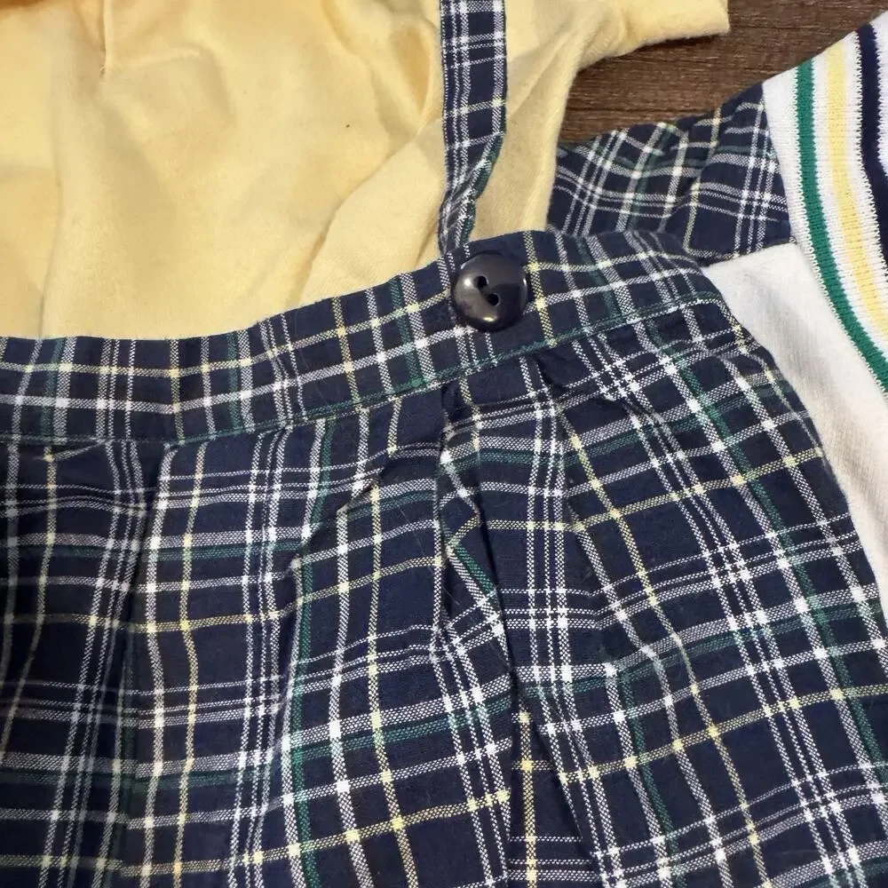 8-Piece Lot Vintage Baby Boy Clothes 12 Months 1990s Okie Dokie Carters FLAWS